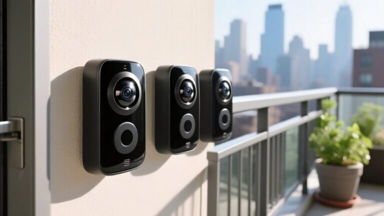 apartment balcony video doorbells