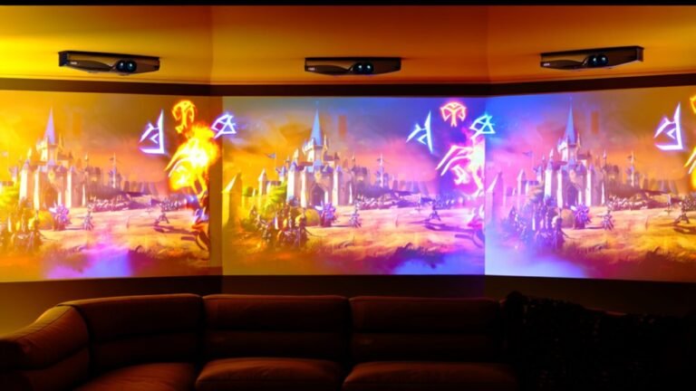 best gaming projectors for bedrooms