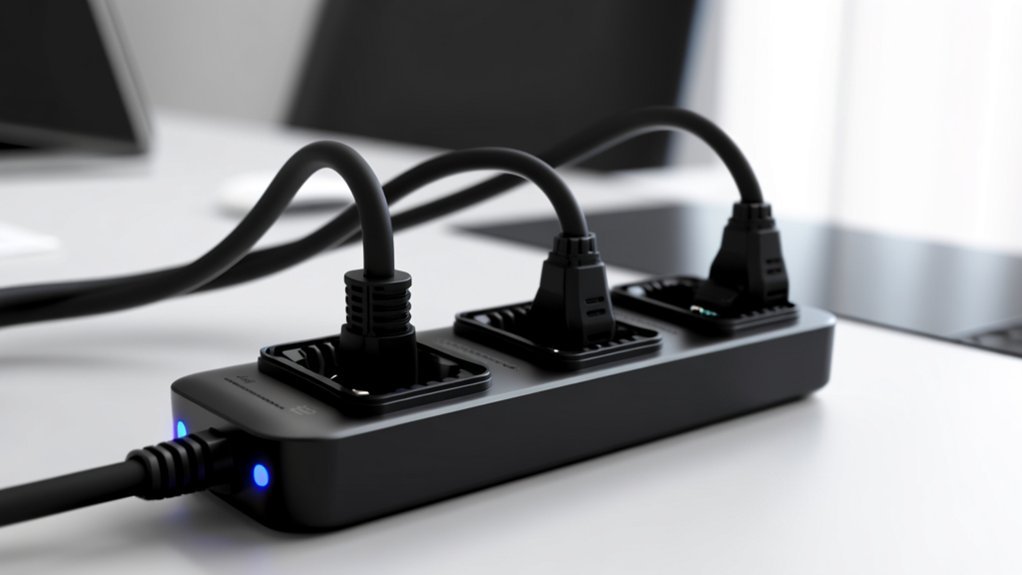 large plug power strips