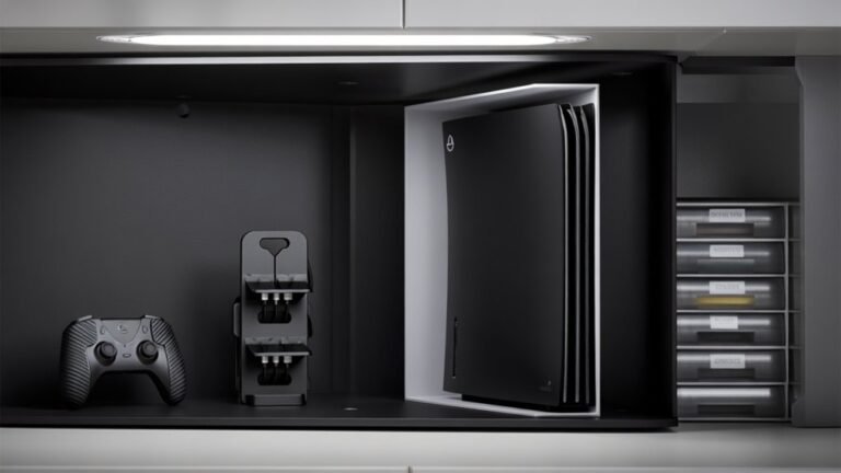 ps5 slim storage accessories