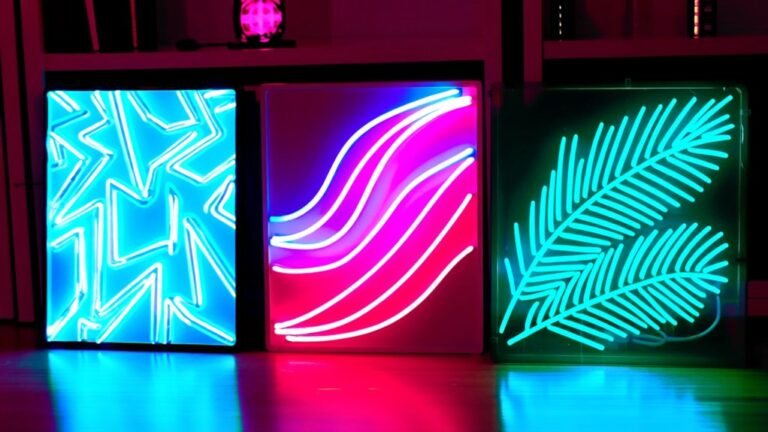 top neon signs for streaming